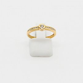 ANILLO CUBICS CENTRO 3636 /O.AMARILLO